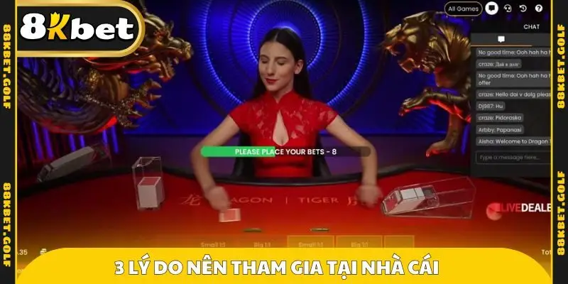 3 lý do nên tham gia tại nhà cái