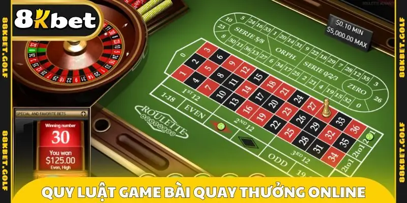 Quy luật game bài quay thưởng online